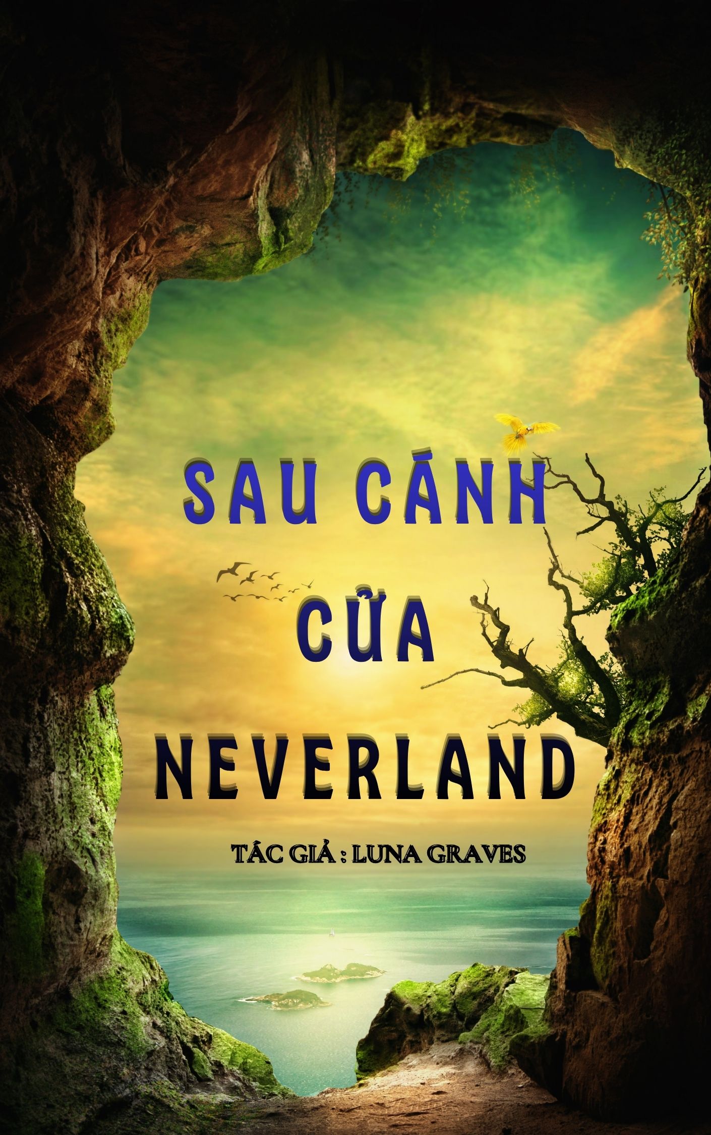 Bìa truyện SAU CÁNH CỬA NEVERLAND
